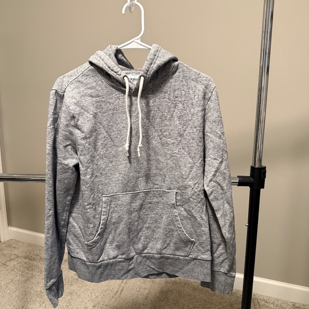 Heather gray hoodie